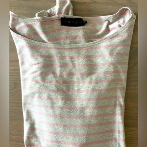 MATERNITY: Hatch blousy jersey 3/4 sleeve pullover